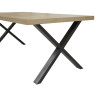 Table de salle à manger contemporaine chêne arizona Rocco