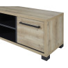 Meuble TV contemporain 164 cm chêne arizona Rocco