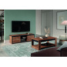 Table basse contemporaine coloris mango Silvia