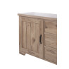 Buffet/bahut contemporain 220 cm chêne canyon Sirocco