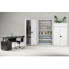 Caisson de bureau mobile 3 tiroirs en métal Bucky