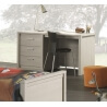 Bureau contemporain coloris gris Noe