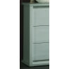 Commode 3 tiroirs contemporaine coloris gris Noe