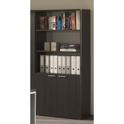 Armoire de bureau contemporaine chêne congo Osmose II