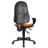 Chaise de bureau en tissu solys