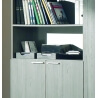 Ensemble de bureau contemporain coloris bouleau gris Alrun III