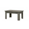 Table basse contemporaine chêne truffier Anastasia