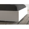 Chambre adulte design coloris blanc/noir Louana