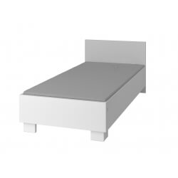 Lit enfant contemporain chêne blanc Mika