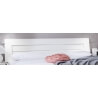 Chambre adulte complète design coloris blanc alpin Mavrick