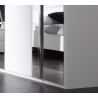 Chambre adulte complète design coloris blanc alpin Mavrick III