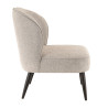 Chaise lounge de brasserie en tissu Asia