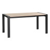 Table de salle à manger extensible moderne chêne sonoma Candy