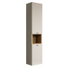 Colonne de salle de bain moderne cachemire/chêne Paolo