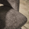 Chaise de salle à manger moderne en tissu Coralia (lot de 2)