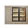 Vaisselier/argentier contemporain 230 cm chêne clair Tirol