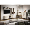 Buffet/bahut moderne 154 cm cachemire/chêne Paulo