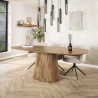 Table de salle à manger en bois de manguier massif Horizon