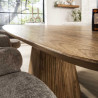 Table de salle à manger en bois de manguier massif Horizon