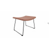 Repose-pieds en tissu pieds noirs Mokky