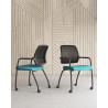 Chaise de réunion sur roulettes Shade