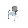 Chaise de réunion sur roulettes Shade