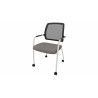 Chaise de réunion sur roulettes Shade