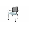 Chaise de réunion sur roulettes Shade