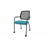 Chaise de réunion sur roulettes Shade