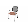 Chaise de réunion sur roulettes Shade