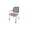 Chaise de réunion sur roulettes Shade