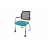 Chaise de réunion sur roulettes Shade