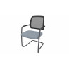 Chaise de réunion empilable pieds luge Shade