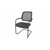 Chaise de réunion empilable pieds luge Shade