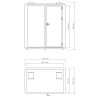 Cabine acoustique mobile 2 personnes Hendy