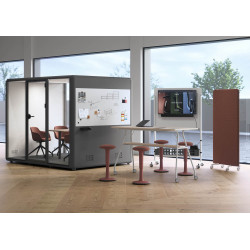 Cabine acoustique mobile 6 personnes Hendy