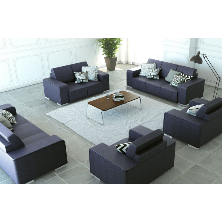 Fauteuil moderne en tissu Sofiane