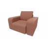 Fauteuil moderne en tissu Sofiane