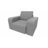Fauteuil moderne en tissu Sofiane