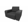 Fauteuil moderne en tissu Sofiane