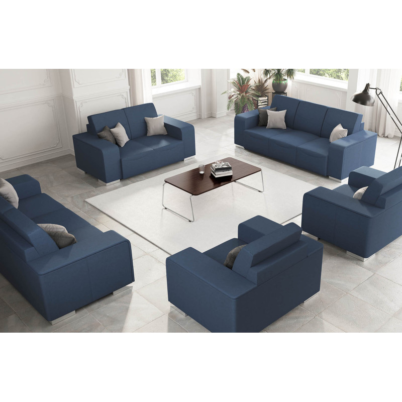 Canapé moderne en tissu Sofiane