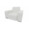 Fauteuil moderne en cuir Sofiane