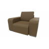 Fauteuil moderne en cuir Sofiane