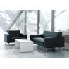 Fauteuil moderne en cuir Julietta