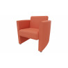 Fauteuil moderne en tissu Madine