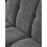 Canapé fixe 2 places moderne en tissu Hike