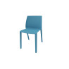 Chaise d'accueil empilable monocoque en polypropylène Likie