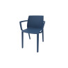 Chaise d'accueil empilable monocoque en polypropylène Likie