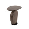 Table basse style nature H 50 cm en acacia massif marron Haron