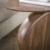 Table basse style nature H 50 cm en acacia massif marron Haron